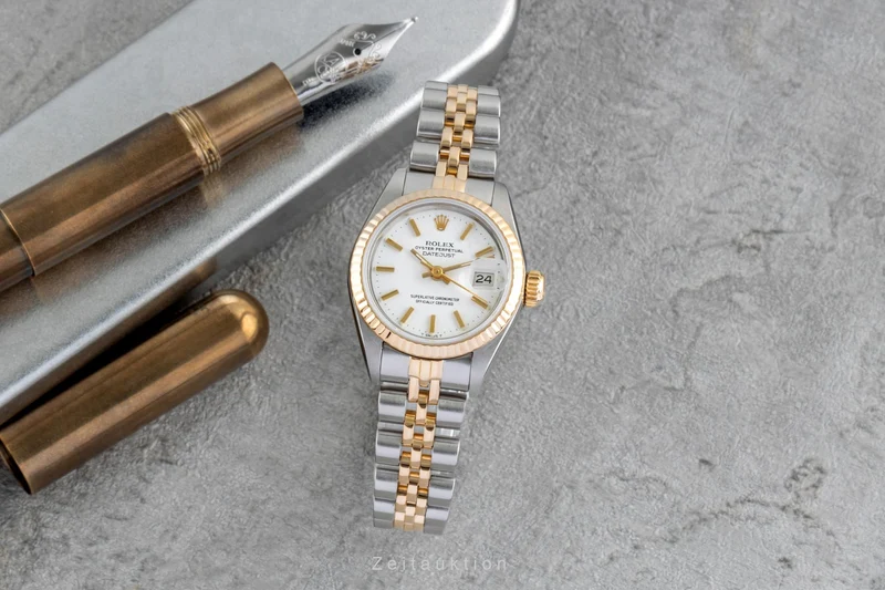 Rolex Lady Datejust steel / gold automatic women's watch 69173 Vintage [2506677]
