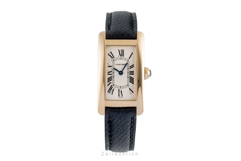 Cartier Tank Américaine 18 ct gold quartz women's watch W26015K2 [2506818]