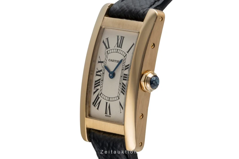 Cartier Tank Américaine 18 ct gold quartz women's watch W26015K2 [2506818]