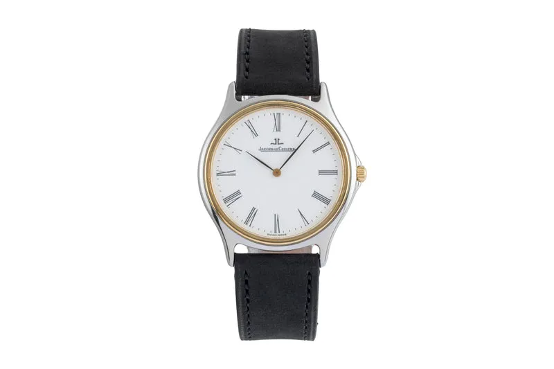 Jaeger LeCoultre Heraion steel / gold quartz men's watch 112.5.08 [2506749]