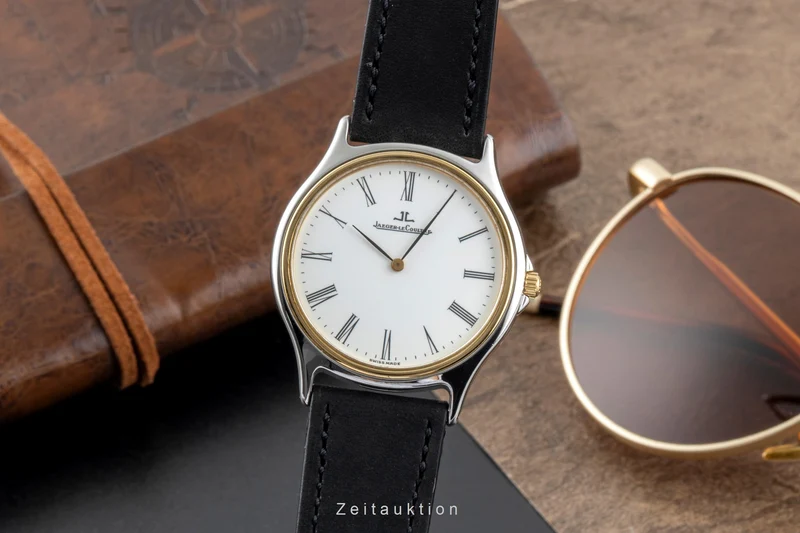 Jaeger LeCoultre Heraion steel / gold quartz men's watch 112.5.08 [2506749]