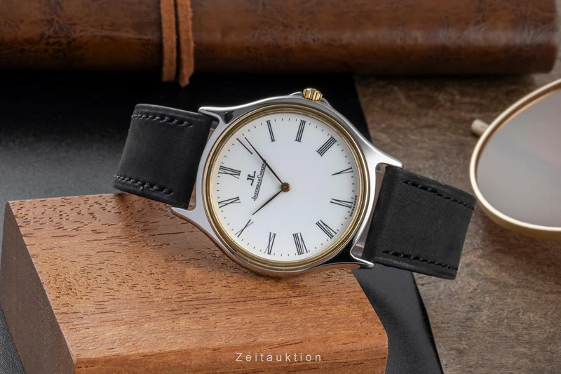 Jaeger LeCoultre Heraion steel / gold quartz men's watch 112.5.08 [2506749]