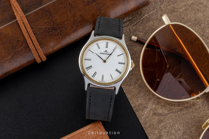 Jaeger LeCoultre Heraion steel / gold quartz men's watch 112.5.08 [2506749]