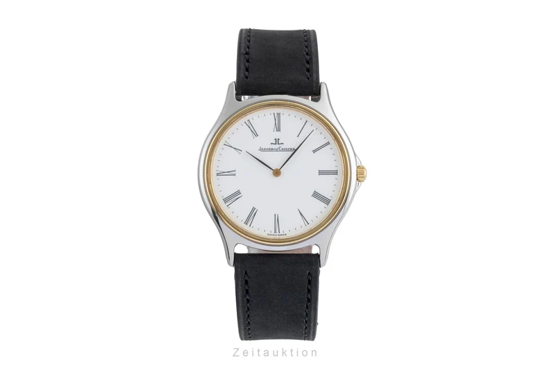 Jaeger LeCoultre Heraion steel / gold quartz men's watch 112.5.08 [2506749]