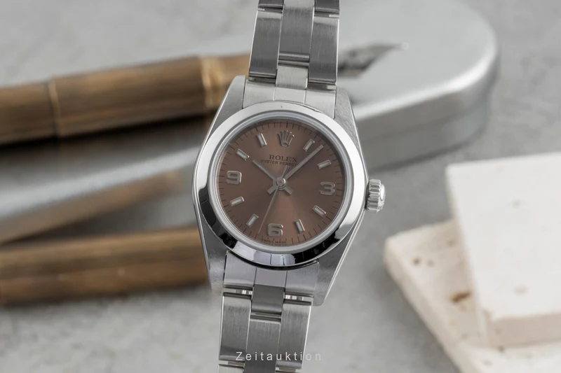 Rolex Oyster Perpetual steel automatic women's watch 76080 [2506328]