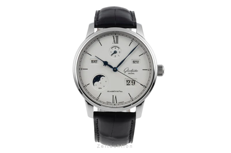 Glashütte Senator steel automatic men's watch 1-36-02-01-02-30 LP: 22500EUR [2506496]