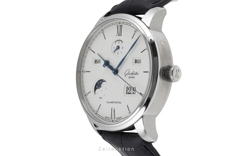 Glashütte Senator steel automatic men's watch 1-36-02-01-02-30 LP: 22500EUR [2506496]