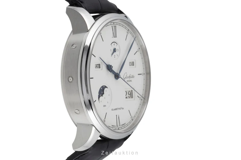 Glashütte Senator steel automatic men's watch 1-36-02-01-02-30 LP: 22500EUR [2506496]