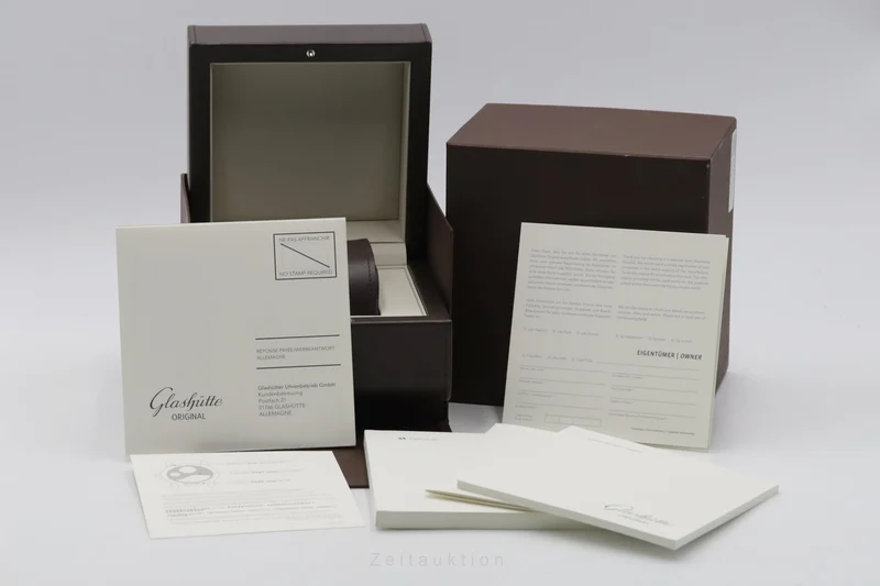 Glashütte Senator steel automatic men's watch 1-36-02-01-02-30 LP: 22500EUR [2506496]