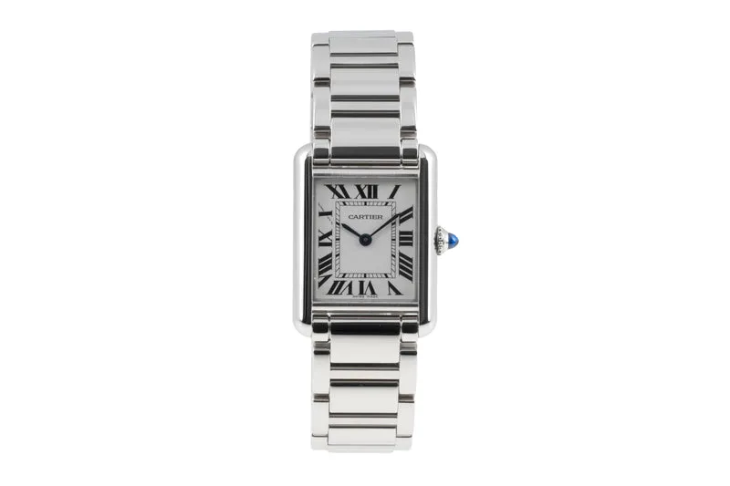 Cartier Tank steel quartz women's watch WSTA0051 LP: 3900EUR [2506389]