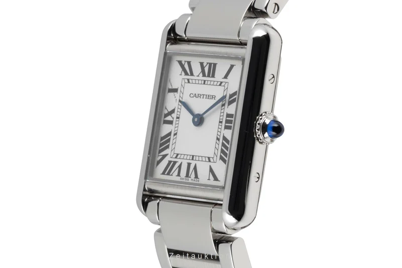 Cartier Tank steel quartz women's watch WSTA0051 LP: 3900EUR [2506389]