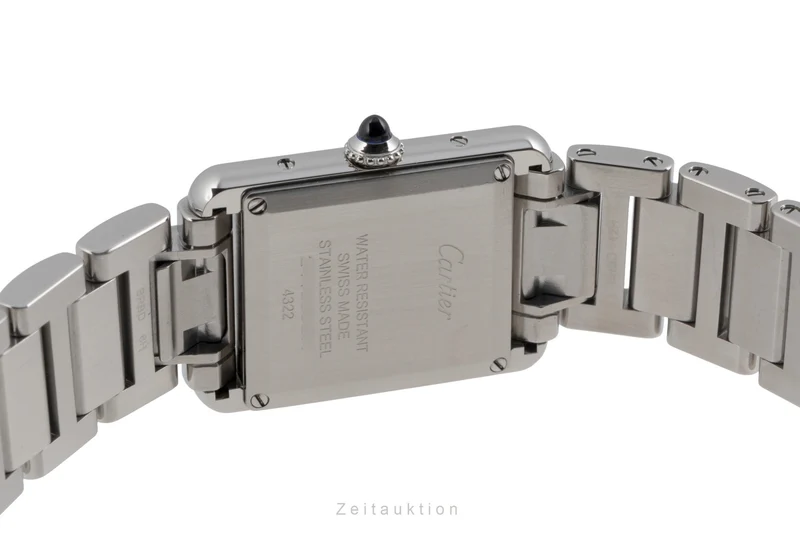 Cartier Tank steel quartz women's watch WSTA0051 LP: 3900EUR [2506389]