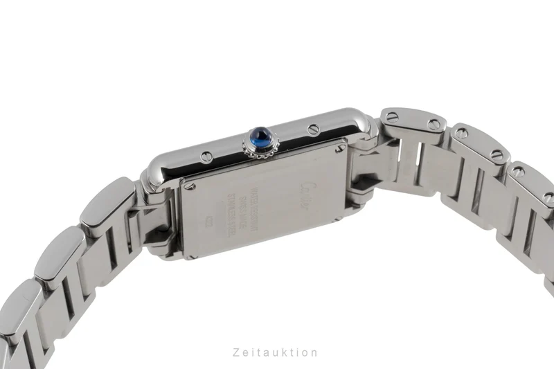 Cartier Tank steel quartz women's watch WSTA0051 LP: 3900EUR [2506389]