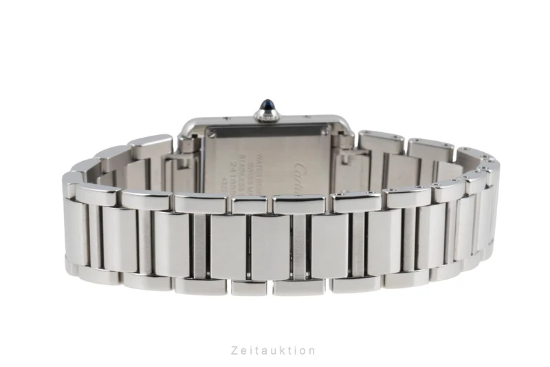 Cartier Tank steel quartz women's watch WSTA0051 LP: 3900EUR [2506389]