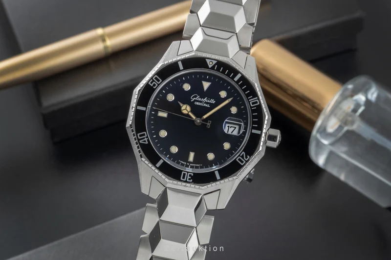 Glashütte Sport steel automatic men's watch 10-33-40-81-04 LP: 11100EUR [2506057]