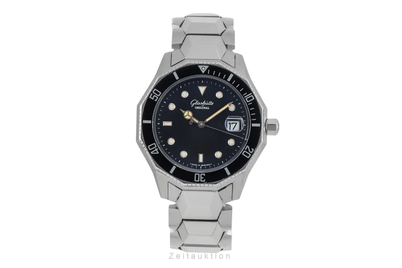 Glashütte Sport steel automatic men's watch 10-33-40-81-04 LP: 11100EUR [2506057]