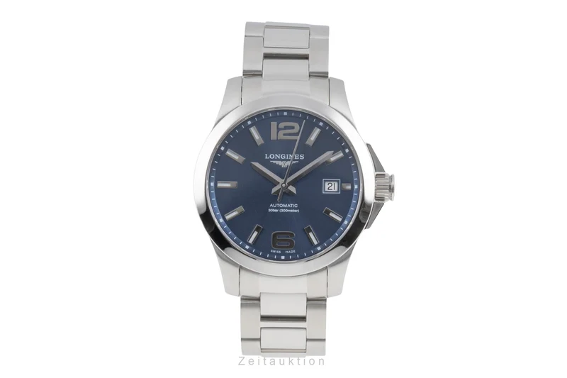 Longines Conquest steel automatic men's watch L3.676.4.99.6 LP: 2250EUR [2507103]