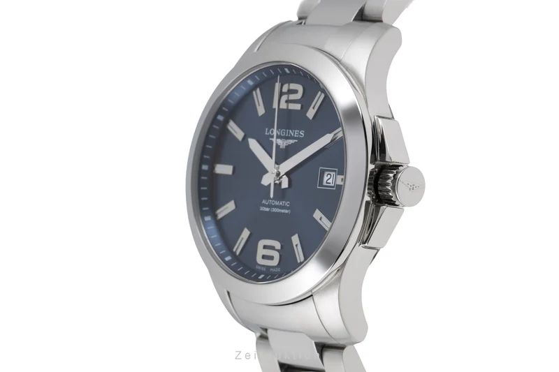 Longines Conquest steel automatic men's watch L3.676.4.99.6 LP: 2250EUR [2507103]
