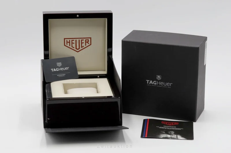 Tag Heuer Monaco chronograph steel automatic men's watch CAW211P.FC6356 LP: 8100EUR [2506453]