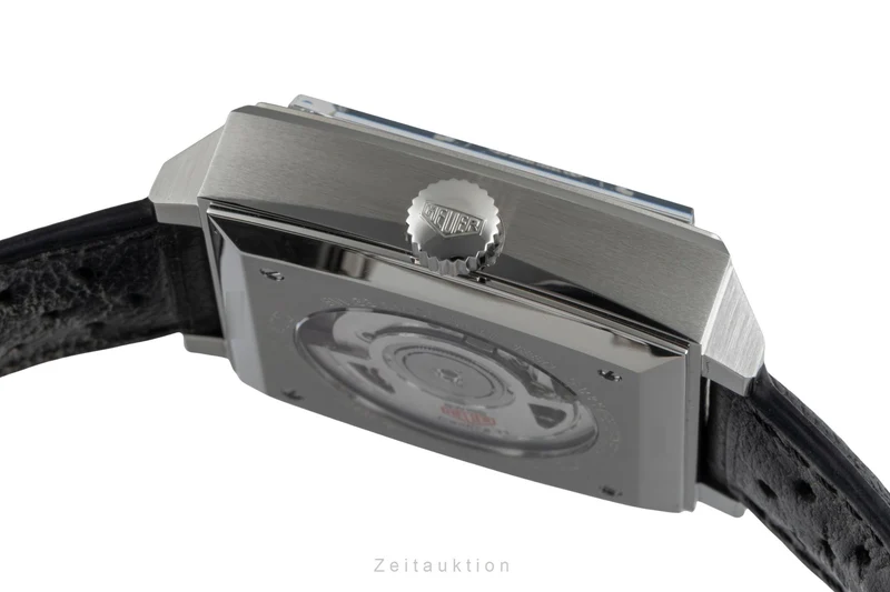 Tag Heuer Monaco chronograph steel automatic men's watch CAW211P.FC6356 LP: 8100EUR [2506453]