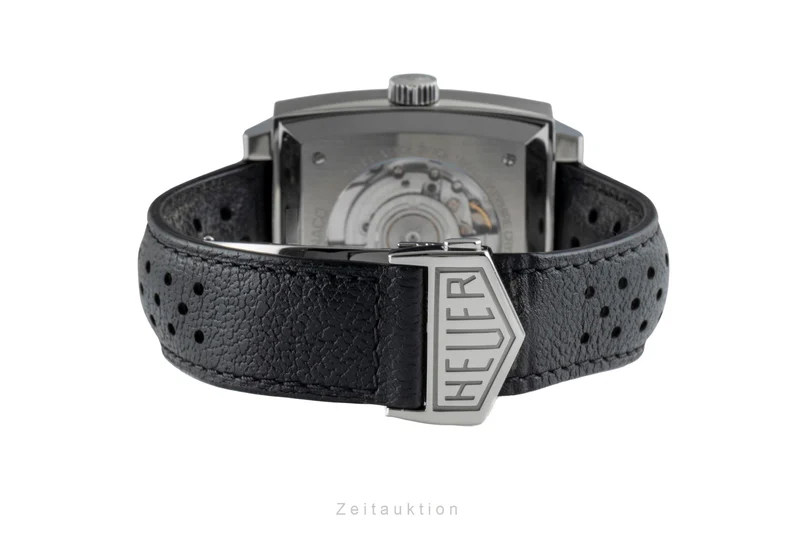 Tag Heuer Monaco chronograph steel automatic men's watch CAW211P.FC6356 LP: 8100EUR [2506453]