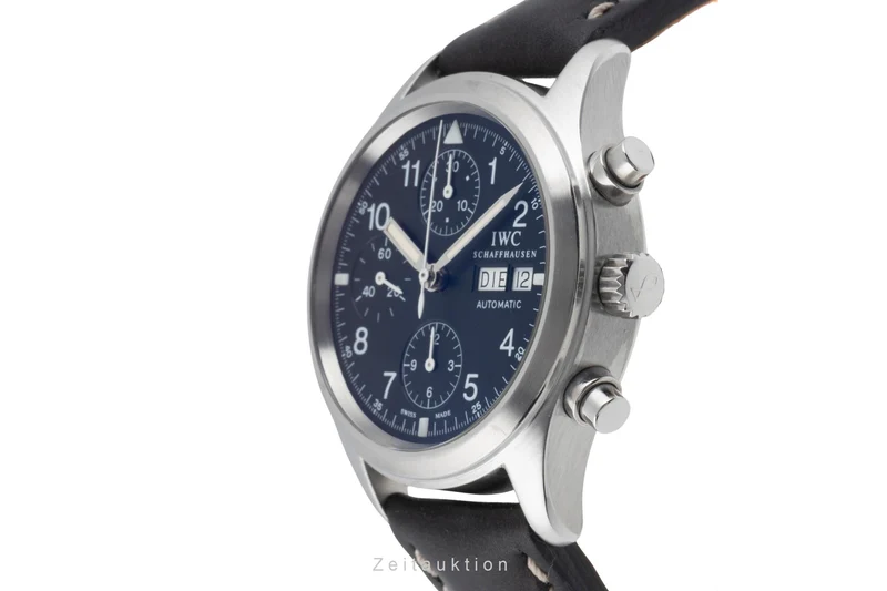 IWC Fliegerchronograph chronograph steel automatic men's watch IW370601 LP: 7800EUR [2505997]