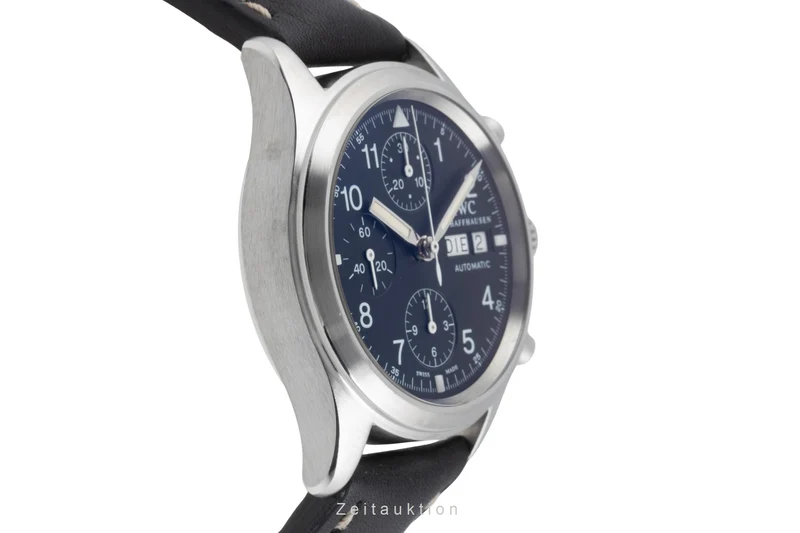 IWC Fliegerchronograph chronograph steel automatic men's watch IW370601 LP: 7800EUR [2505997]