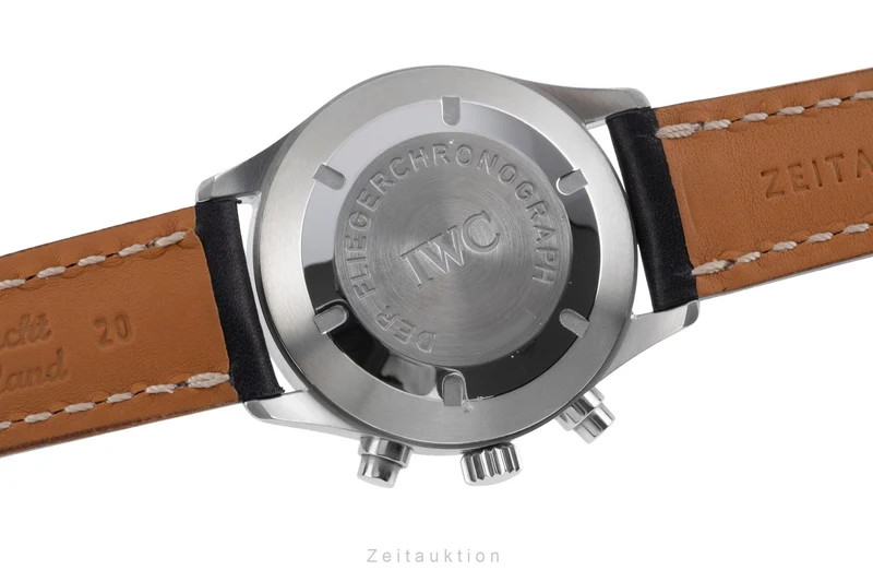IWC Fliegerchronograph chronograph steel automatic men's watch IW370601 LP: 7800EUR [2505997]