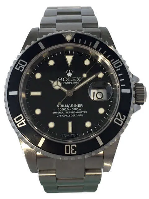 Rolex Submariner Date 16610 gebraucht aus 2003 Y-Serie