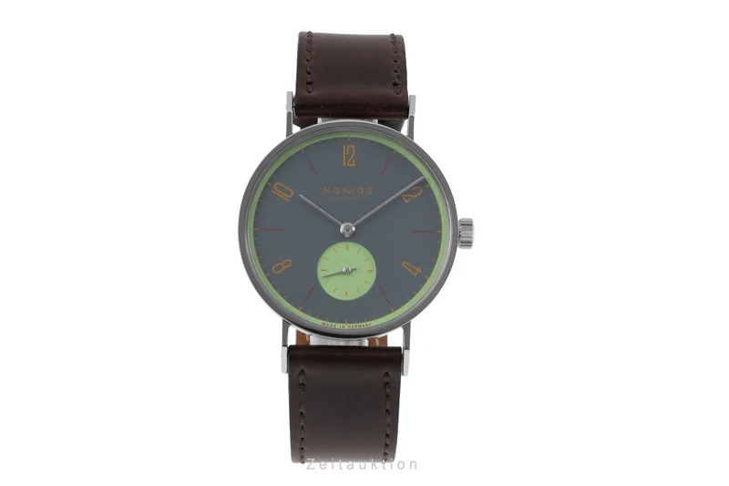 Nomos Tangente steel manual winding unisex Tangente Super 30 Feldmausgrau Limited [2506745]