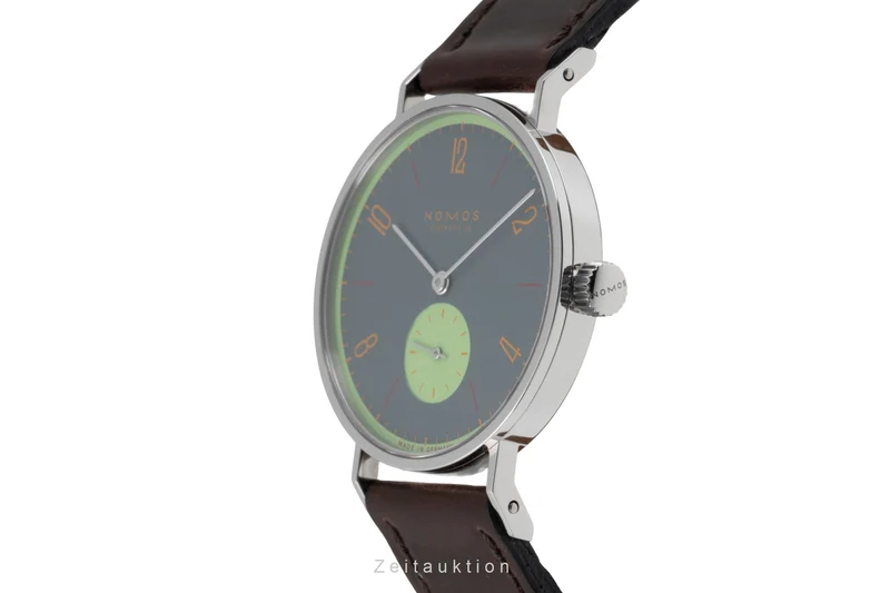 Nomos Tangente steel manual winding unisex Tangente Super 30 Feldmausgrau Limited [2506745]