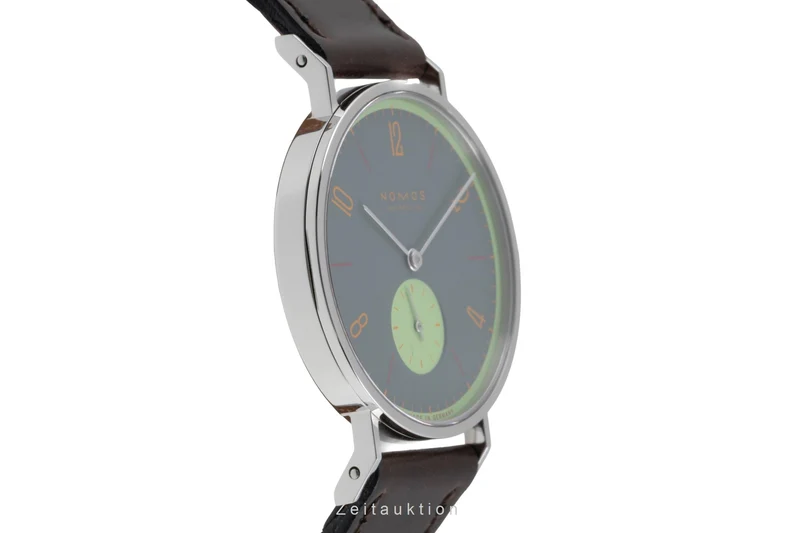 Nomos Tangente steel manual winding unisex Tangente Super 30 Feldmausgrau Limited [2506745]