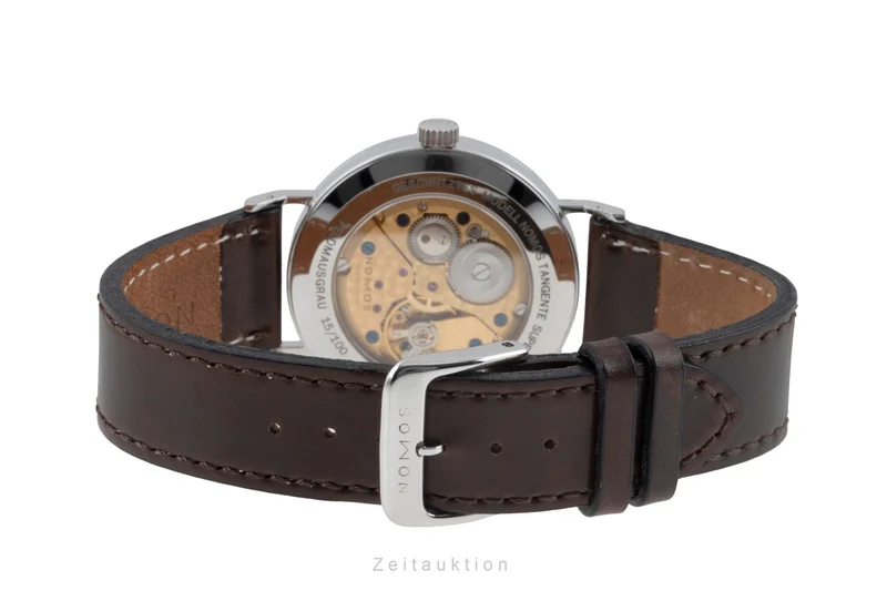 Nomos Tangente steel manual winding unisex Tangente Super 30 Feldmausgrau Limited [2506745]