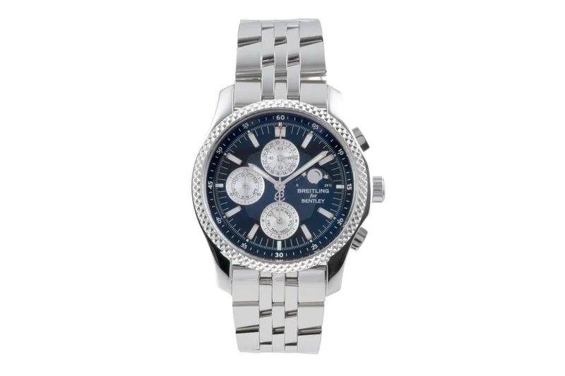 Breitling Bentley Mark VI chronograph steel / platinium automatic men's watch P1936212/B977 [2506179]