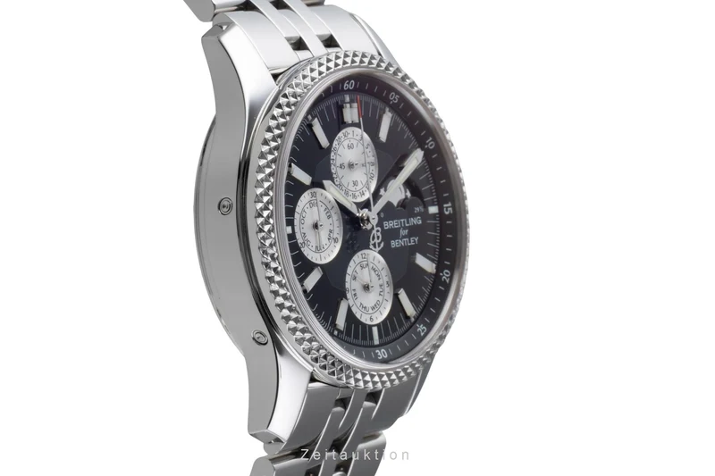 Breitling Bentley Mark VI chronograph steel / platinium automatic men's watch P1936212/B977 [2506179]
