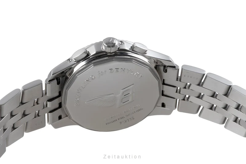 Breitling Bentley Mark VI chronograph steel / platinium automatic men's watch P1936212/B977 [2506179]