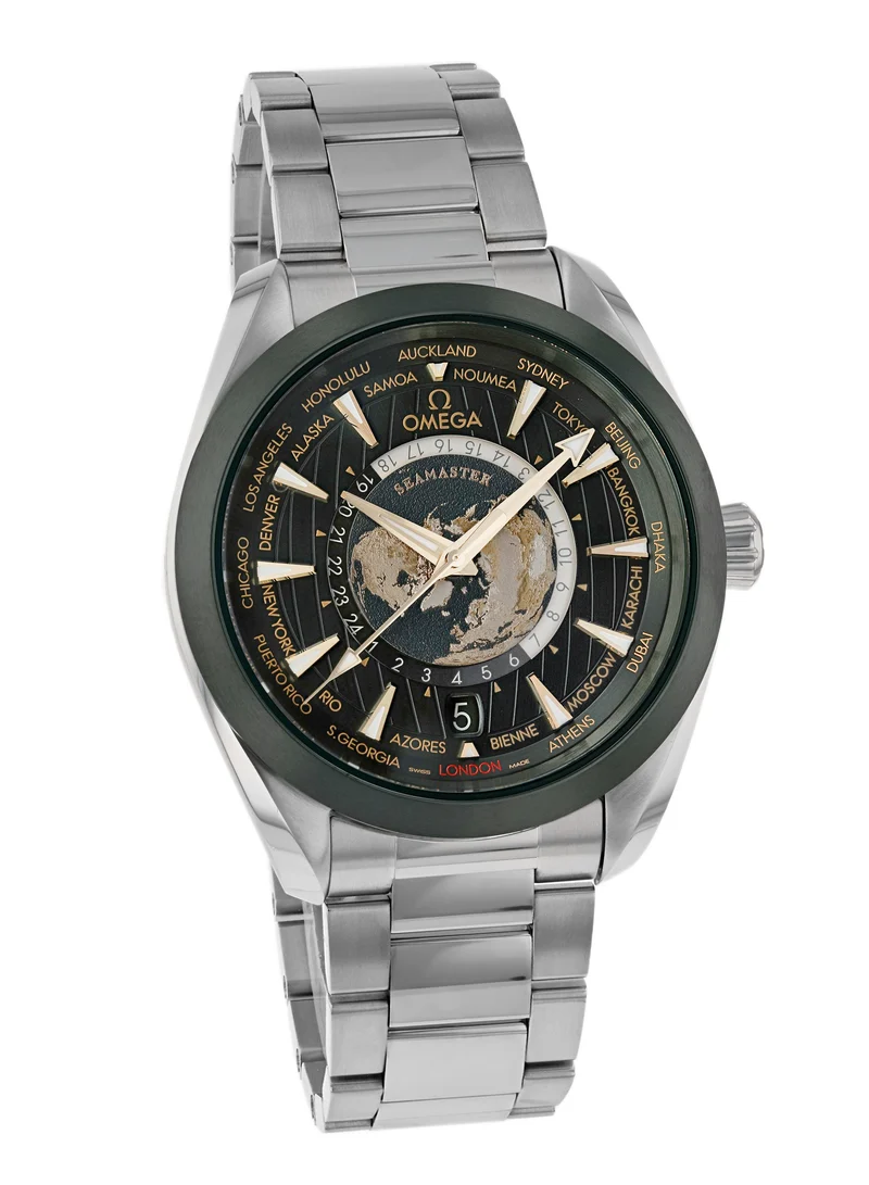 Omega Seamaster Aqua Terra 150M Co-Axial Master Chronometer GMT Worldtimer 43 mm