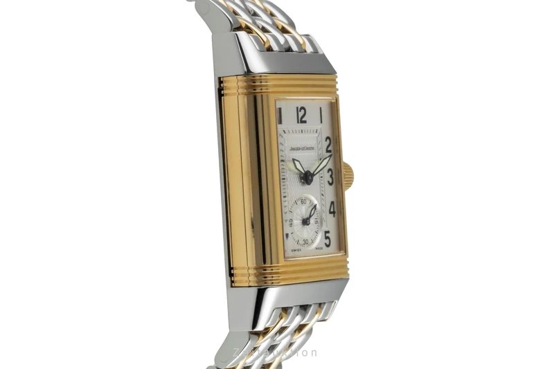 Jaeger LeCoultre Reverso steel / gold manual winding women's watch Q2555170 , 255.5.82 [2507001]