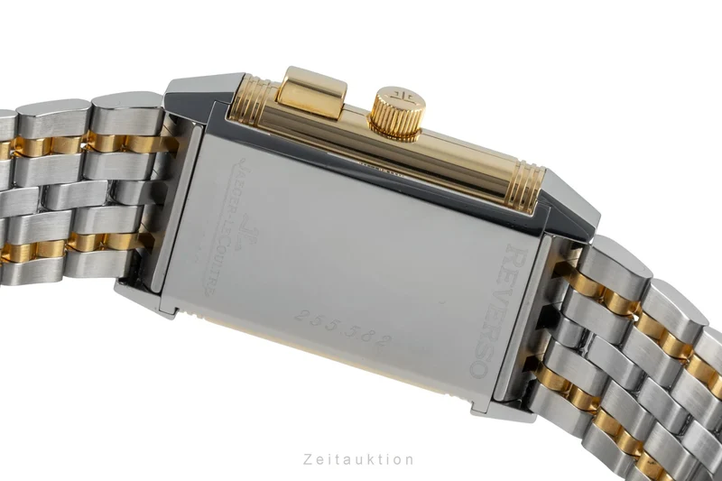 Jaeger LeCoultre Reverso steel / gold manual winding women's watch Q2555170 , 255.5.82 [2507001]