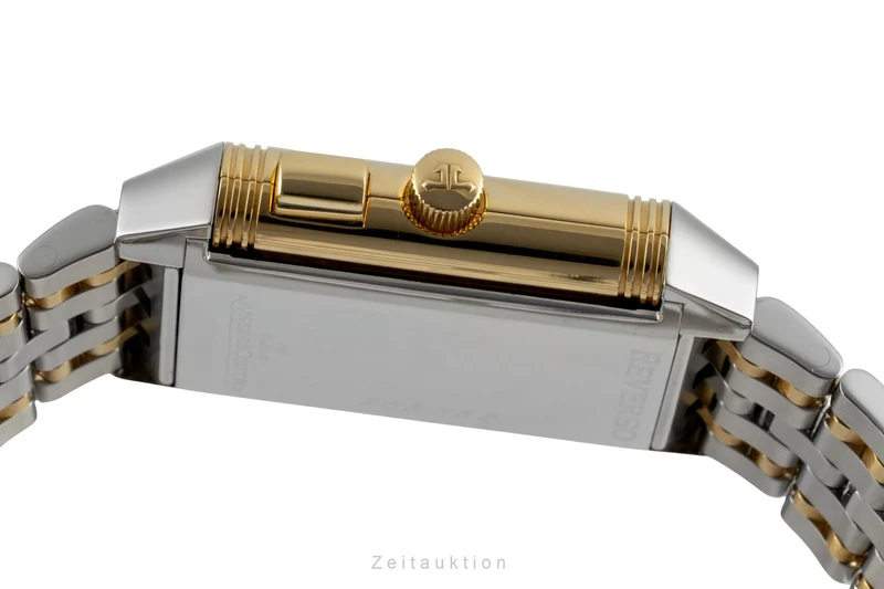 Jaeger LeCoultre Reverso steel / gold manual winding women's watch Q2555170 , 255.5.82 [2507001]