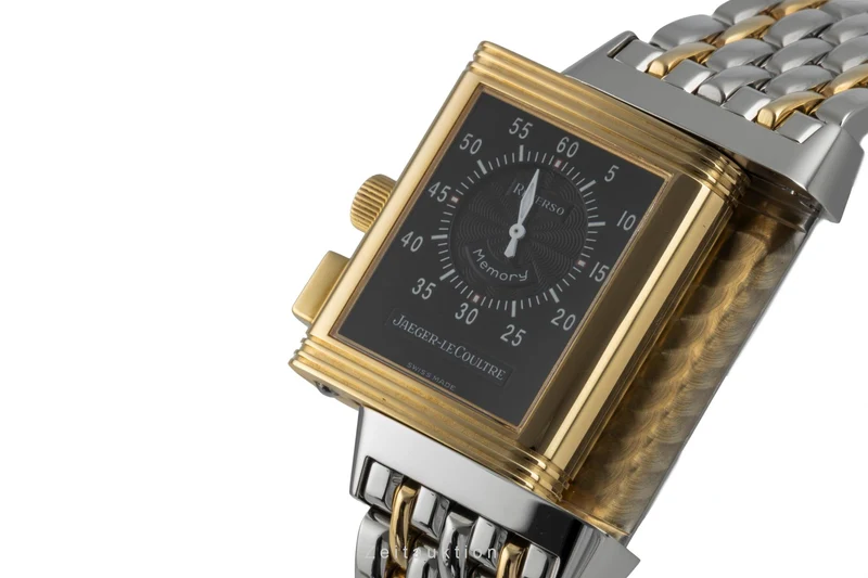 Jaeger LeCoultre Reverso steel / gold manual winding women's watch Q2555170 , 255.5.82 [2507001]