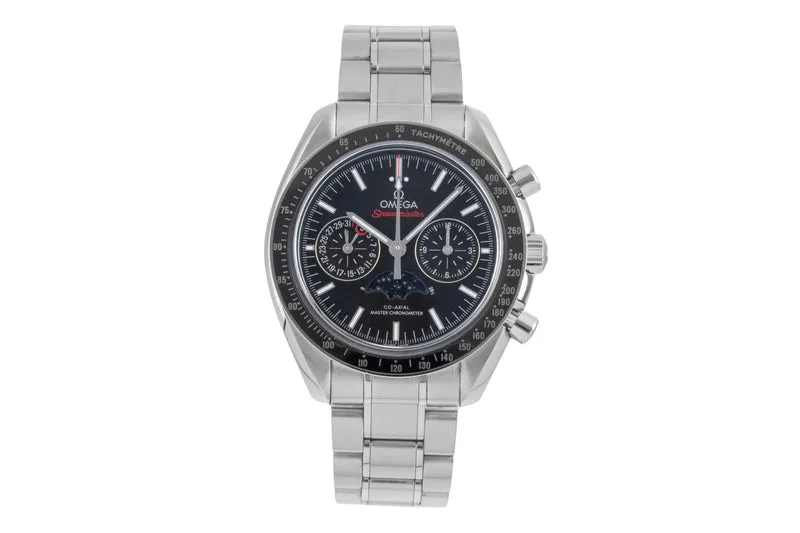 Omega Speedmaster chronograph steel automatic men's watch 304.30.44.52.01.001 LP: 12600EUR [2506945]