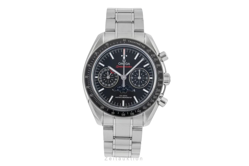 Omega Speedmaster chronograph steel automatic men's watch 304.30.44.52.01.001 LP: 12600EUR [2506945]