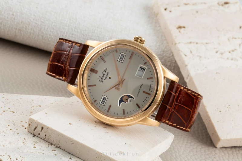 Glashütte Senator 18 ct gold automatic men's watch 39-50-01-11-04 [2506967]