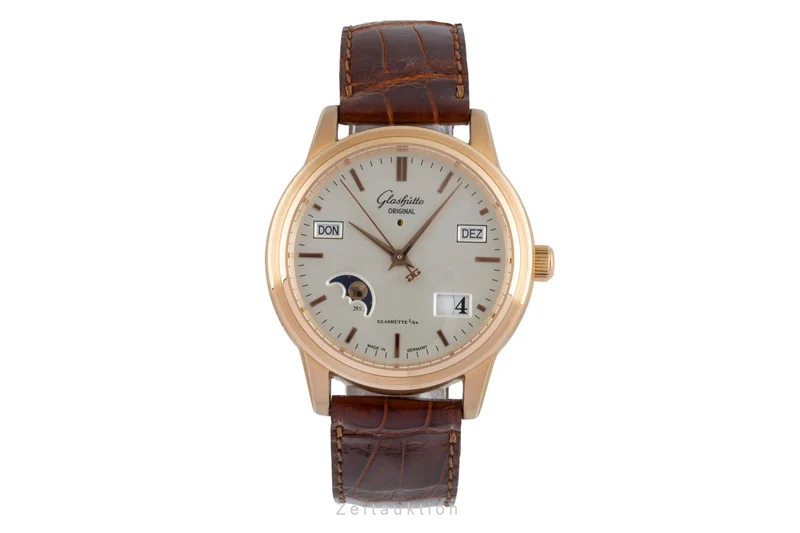 Glashütte Senator 18 ct gold automatic men's watch 39-50-01-11-04 [2506967]