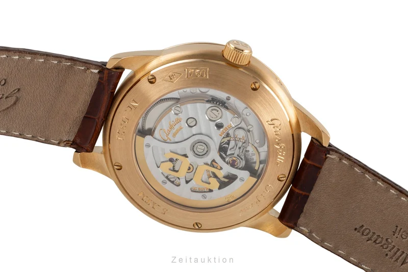Glashütte Senator 18 ct gold automatic men's watch 39-50-01-11-04 [2506967]