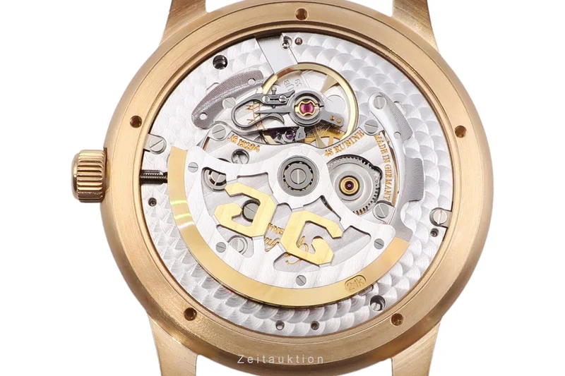 Glashütte Senator 18 ct gold automatic men's watch 39-50-01-11-04 [2506967]