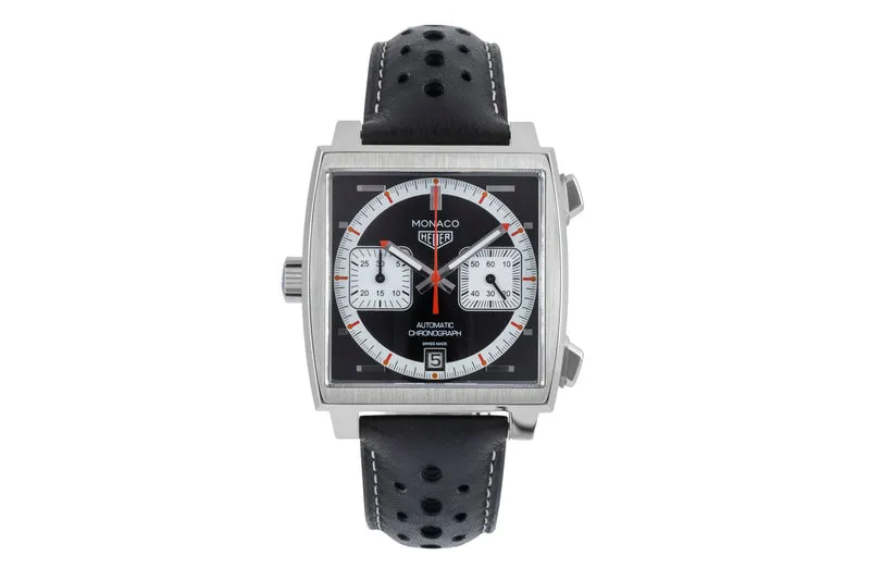 Tag Heuer Monaco chronograph steel automatic men's watch CAW211Y.FC6469 Limited [2506993]
