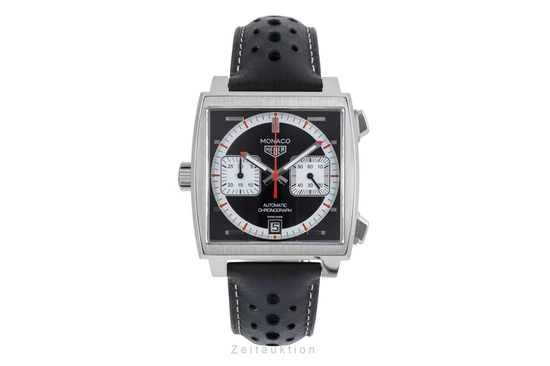 Tag Heuer Monaco chronograph steel automatic men's watch CAW211Y.FC6469 Limited [2506993]