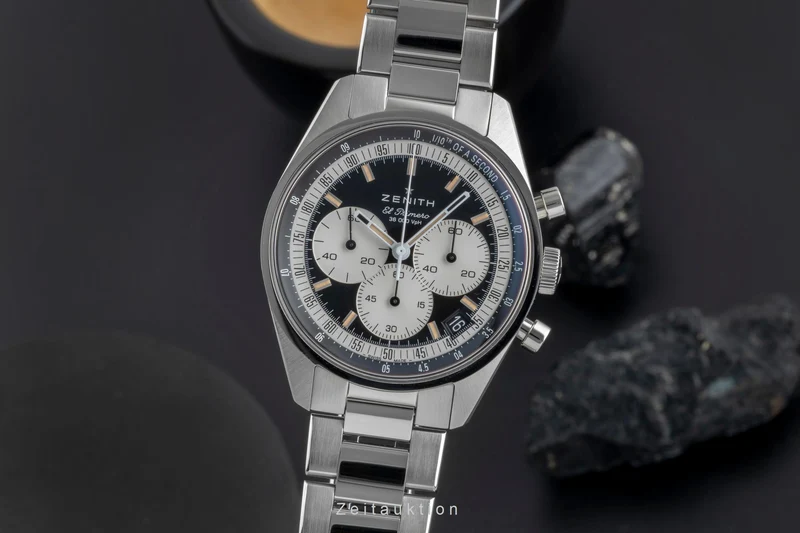 Zenith Chronomaster chronograph steel automatic men's watch 03.3200.3600/21.M3200 LP: 10400EUR [2506918]